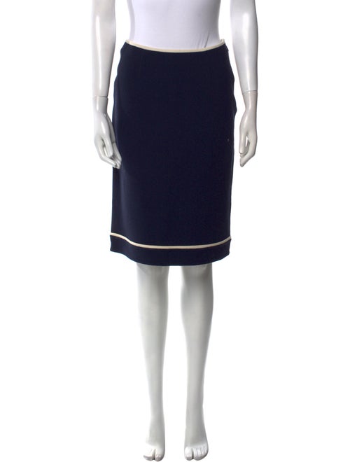 Valentino Virgin Wool Knee-Length Skirt