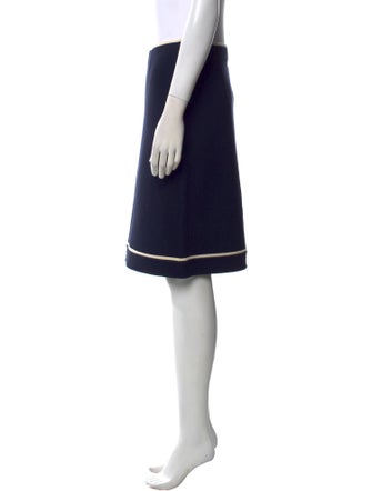 Valentino Virgin Wool Knee-Length Skirt