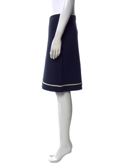 Valentino Virgin Wool Knee-Length Skirt