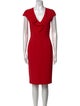 Valentino Wool Knee-Length Dress