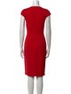Valentino Wool Knee-Length Dress