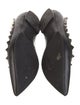 Valentino Rockstud Accents Leather Ballet Flats