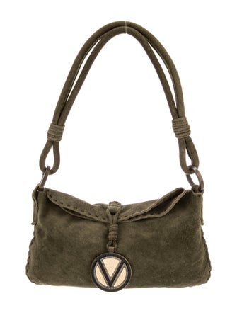 Valentino Suede Shoulder Bag