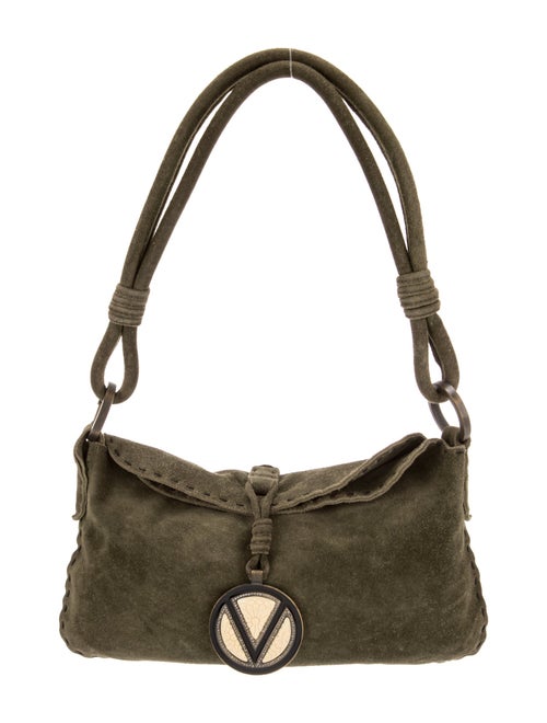 Valentino Suede Shoulder Bag