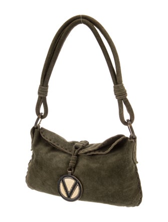 Valentino Suede Shoulder Bag