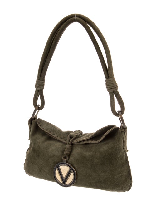 Valentino Suede Shoulder Bag