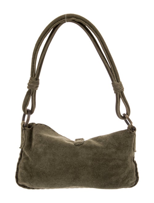Valentino Suede Shoulder Bag