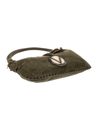Valentino Suede Shoulder Bag