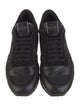 Valentino Rockstud Accents Leather Sneakers