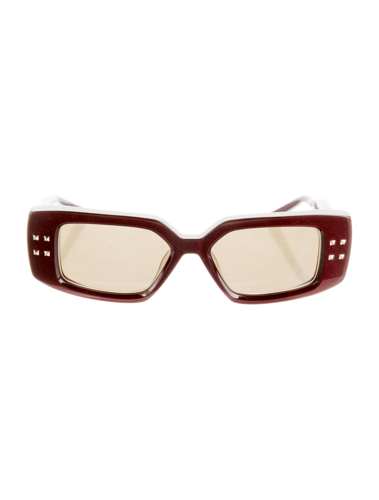Valentino V-cinque Rockstud Accents Sunglasses