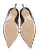 Valentino Rockstud Accents Leather Pumps