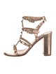 Valentino Rockstar Sandal Rockstud Accents Gladiator Sandals