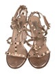 Valentino Rockstar Sandal Rockstud Accents Gladiator Sandals