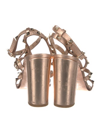 Valentino Rockstar Sandal Rockstud Accents Gladiator Sandals
