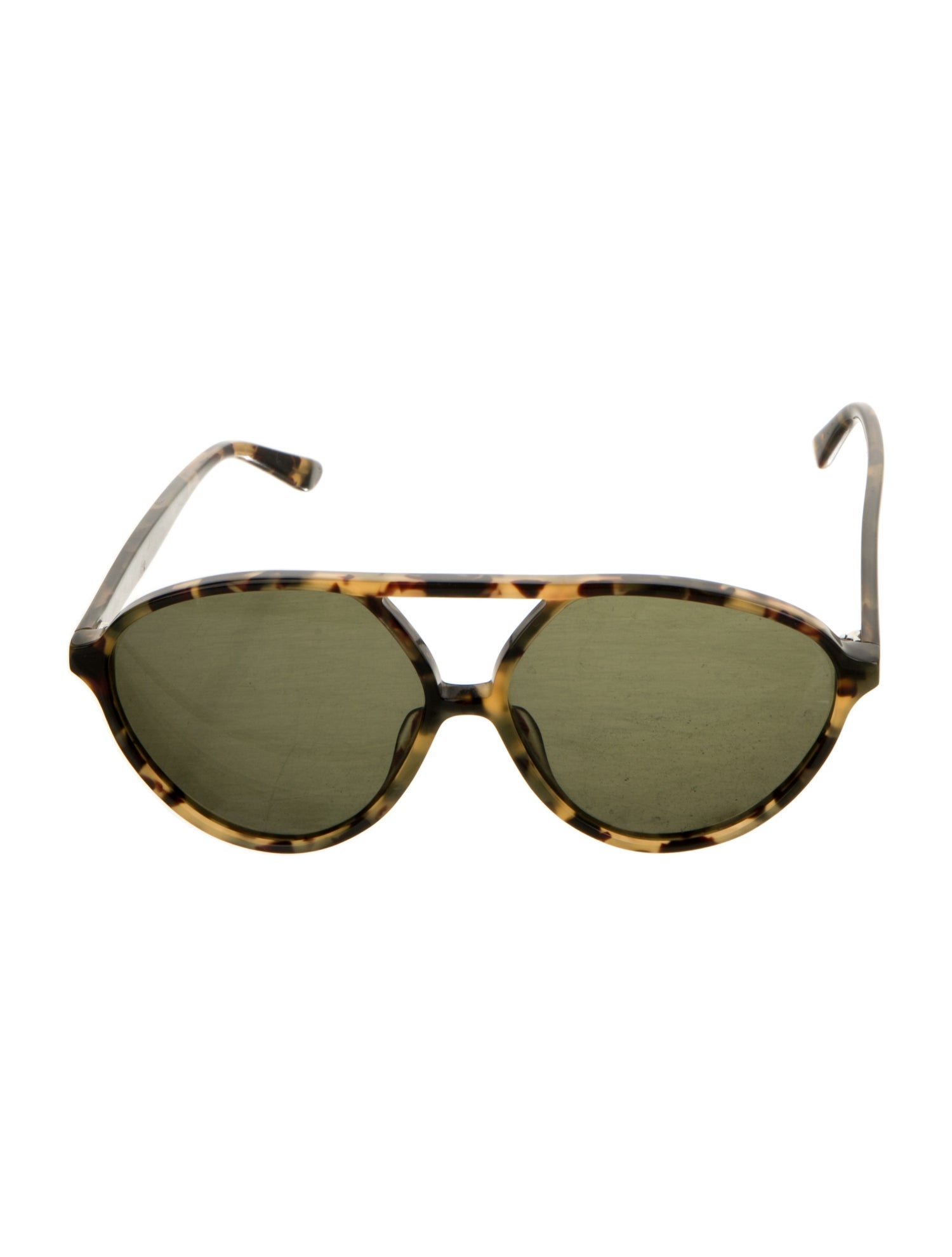 Valentino Round Tinted Sunglasses