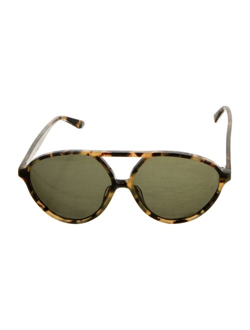 Valentino Round Tinted Sunglasses