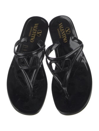 Valentino Rockstud Accents Slides