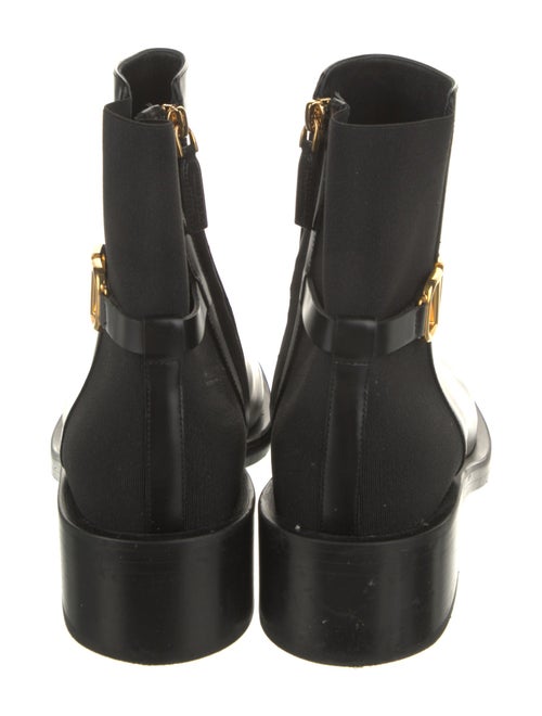 Valentino Leather Chelsea Boots