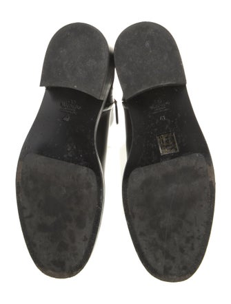 Valentino Leather Chelsea Boots