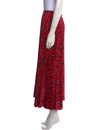 Valentino Silk Midi Length Skirt
