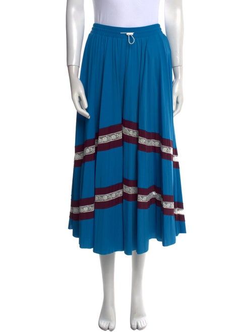 Valentino Nylon Midi Length Skirt