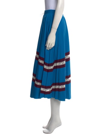 Valentino Nylon Midi Length Skirt