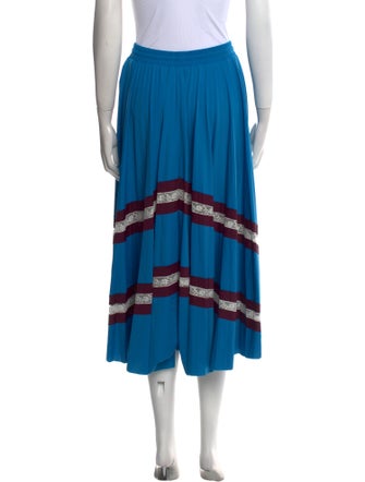 Valentino Nylon Midi Length Skirt