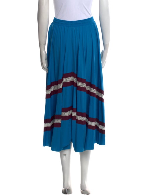 Valentino Nylon Midi Length Skirt