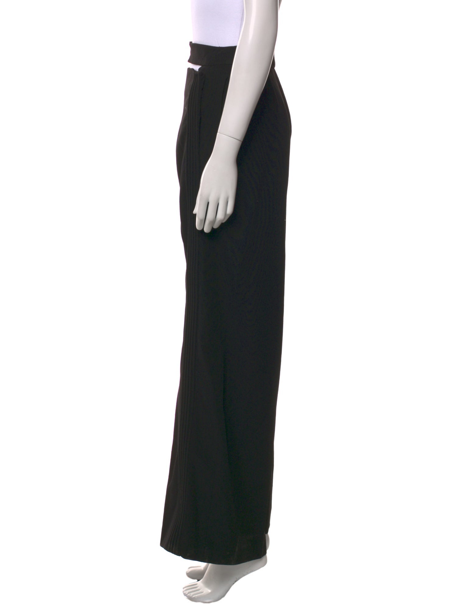 Valentino Virgin Wool Wide Leg Pants