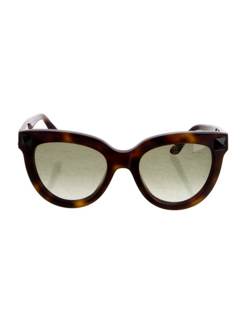 Valentino Rockstud Accents Cat-Eye Sunglasses