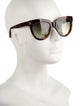 Valentino Rockstud Accents Cat-Eye Sunglasses