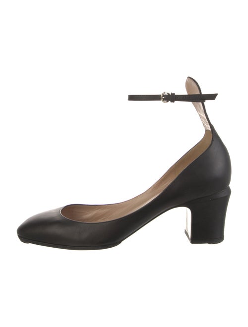 Valentino Leather D'Orsay Pumps