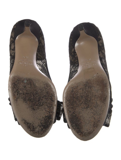 Valentino Lace Lace Pattern Sandals