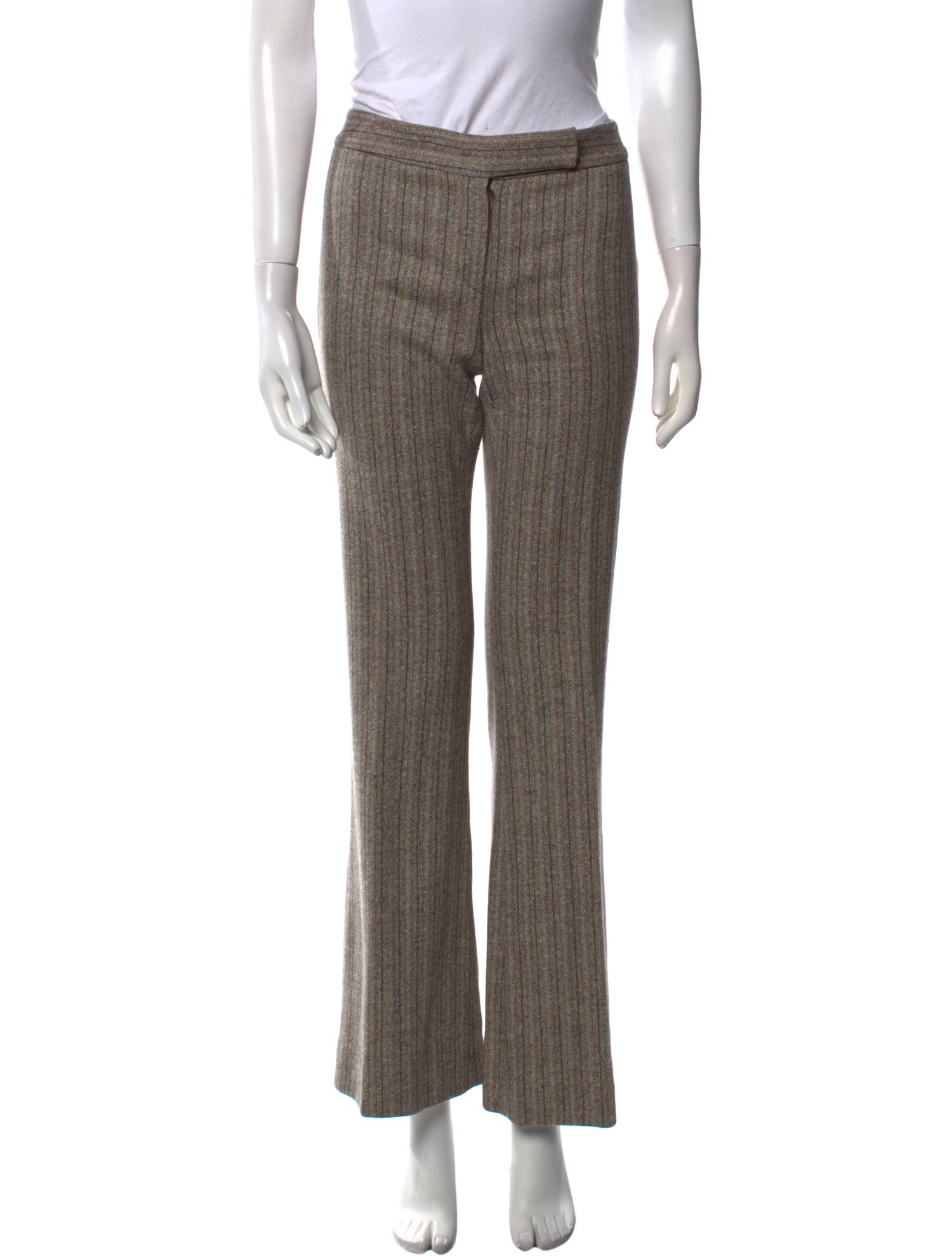 Valentino Virgin Wool Wide Leg Pants