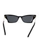 Valentino Rockstud Accents Cat-Eye Sunglasses