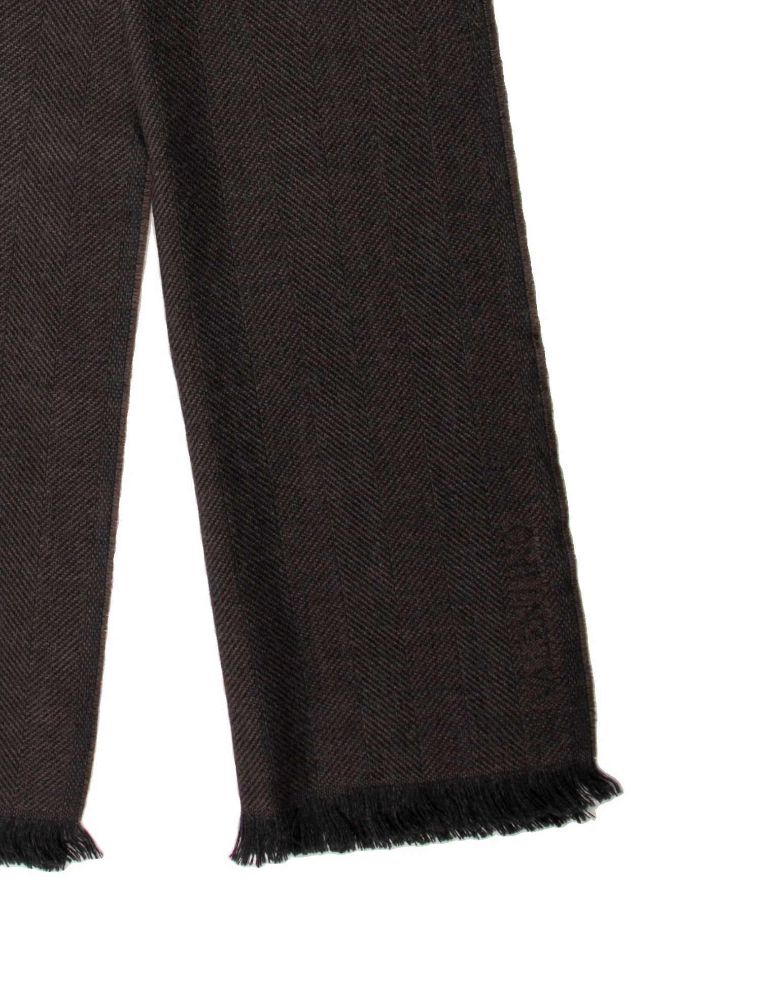 Valentino Wool Striped Scarf