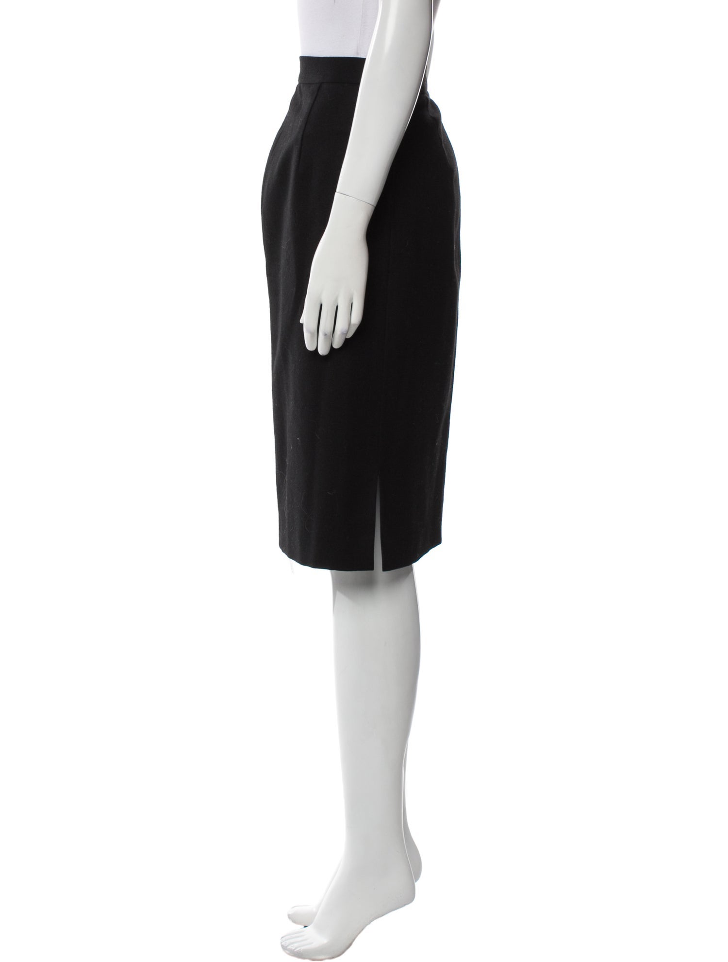 Valentino Bow Accents Knee-Length Skirt
