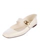 Valentino Leather Mary Jane Flats