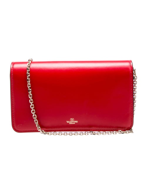 Valentino Leather Clutch