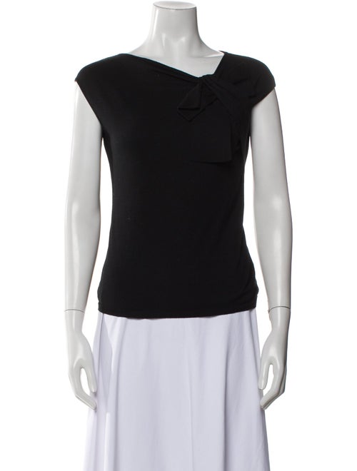 Valentino One-Shoulder Short Sleeve Top