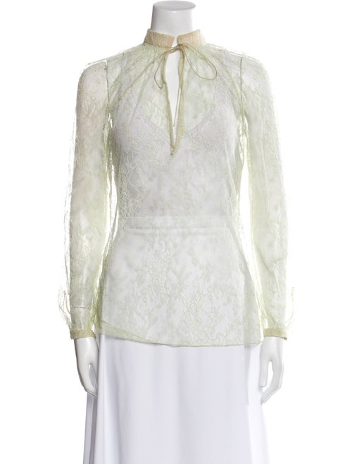 Valentino Lace Lace Pattern Blouse