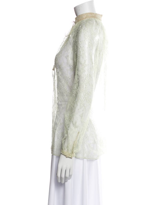 Valentino Lace Lace Pattern Blouse