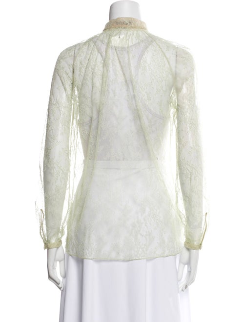 Valentino Lace Lace Pattern Blouse