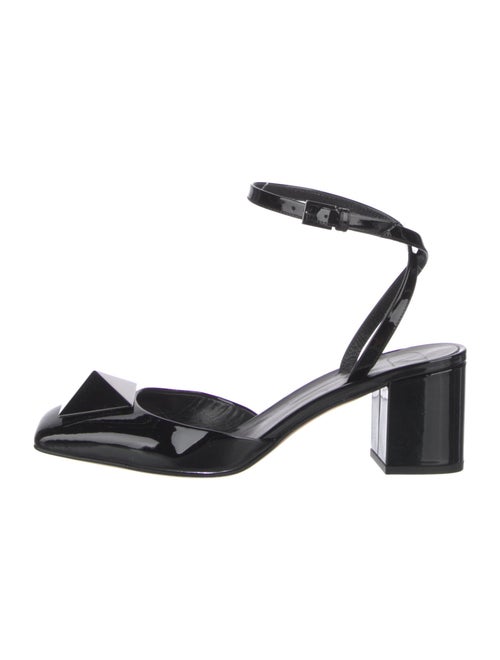 Valentino Rockstud Accents Patent Leather Pumps