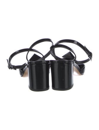 Valentino Rockstud Accents Patent Leather Pumps