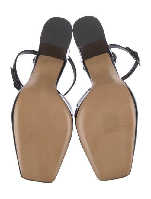 Valentino Rockstud Accents Patent Leather Pumps