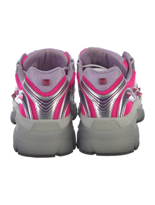 Valentino Mesh Printed Sneakers