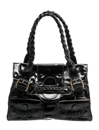 Valentino Patent Leather Shoulder Bag