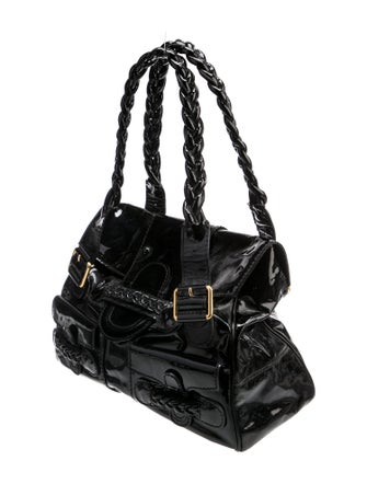 Valentino Patent Leather Shoulder Bag