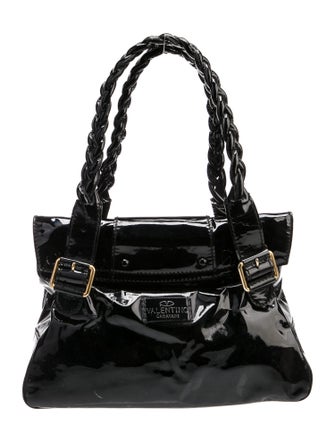 Valentino Patent Leather Shoulder Bag